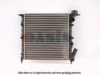 AKS DASIS 180670N Radiator, engine cooling